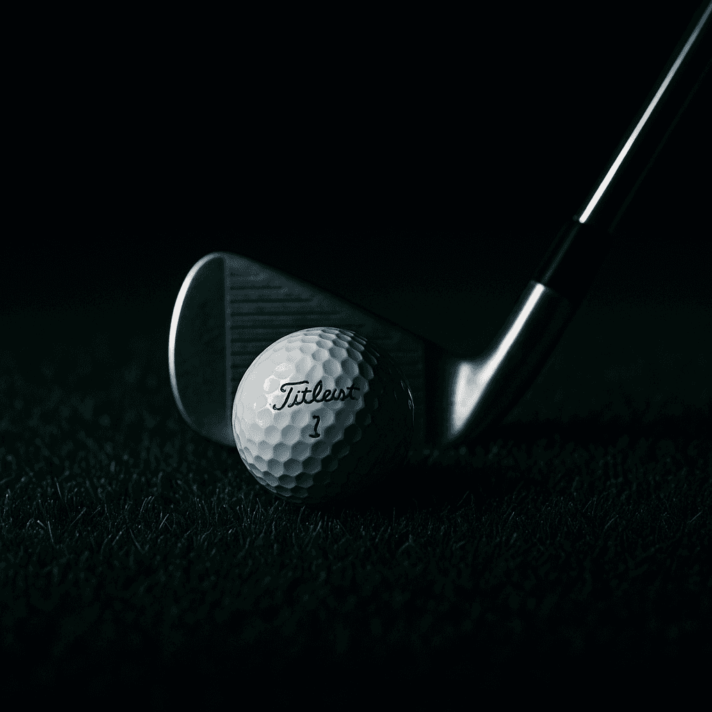 Golf practice at The Pin