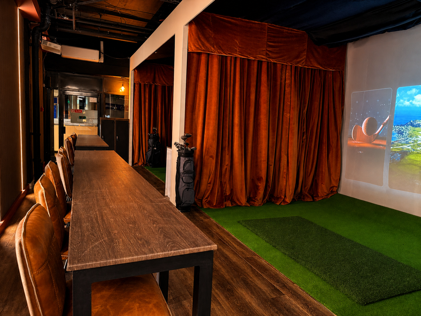 The Pin lounge and social space